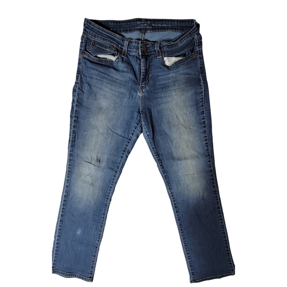 Signature by Levi Strauss & Co Womens Modern Straight Jeans 31x30 Blue